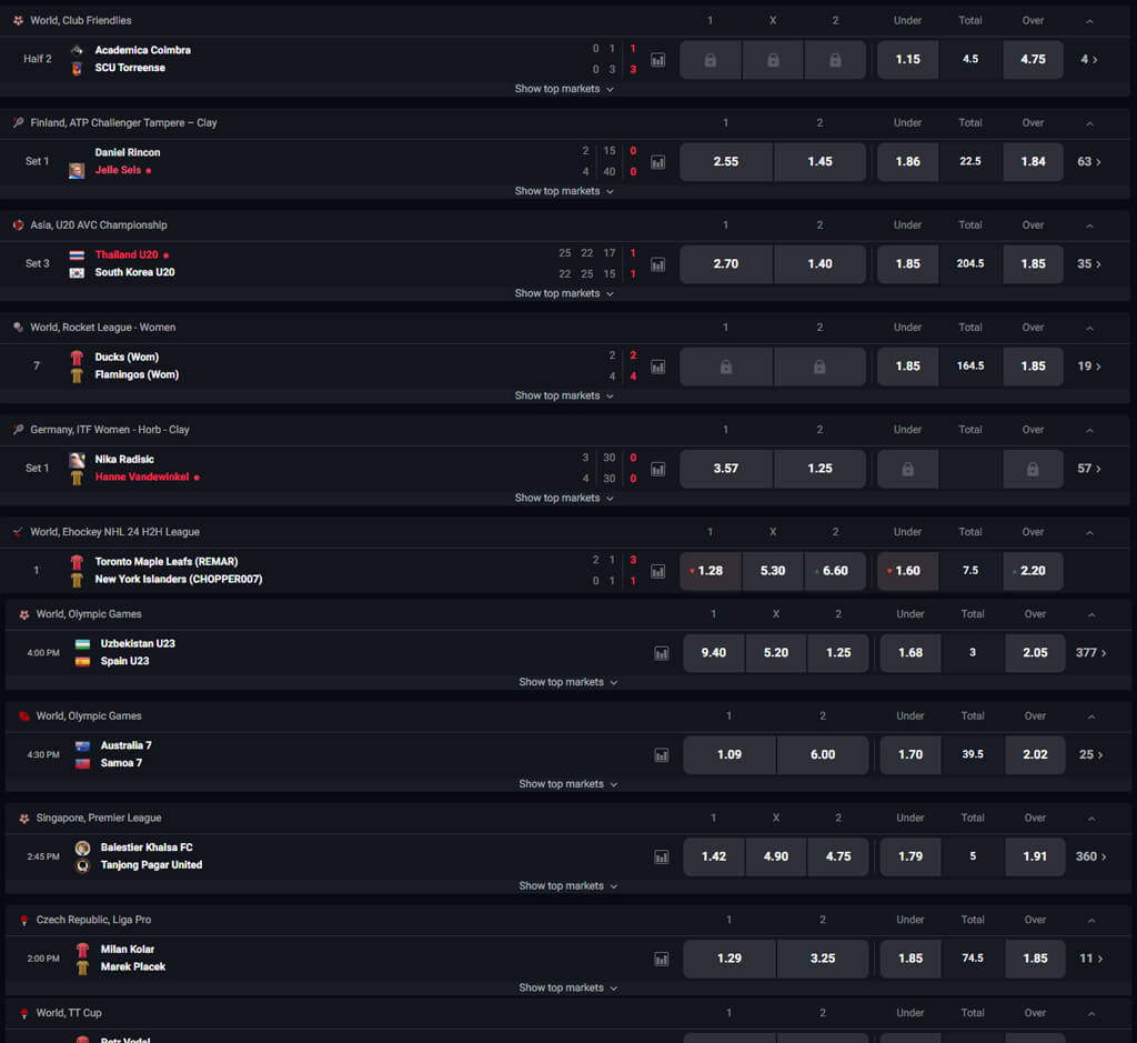 Scommesse sportive di LamaBet su PC